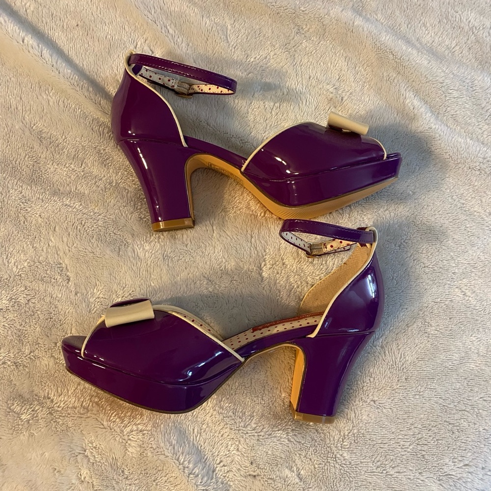 B.a.i.t. But another innocent tale, purple/cream bow heals